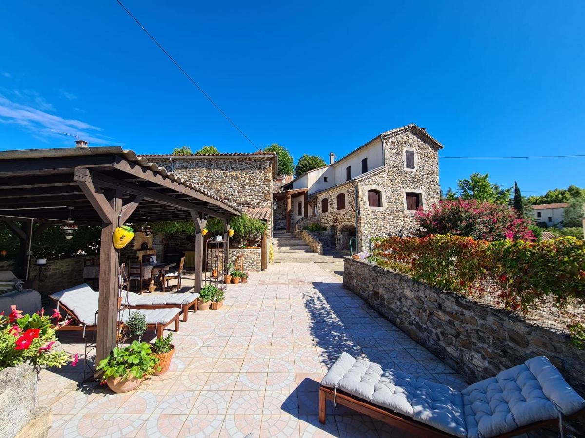 Mes Maisons Gardoises, Two Gites Sleeping 13 With Two Private Pools, Kids Room, Laundry, Disco, Free Wifi, Linen And Dog'S Are Welcome Gagnieres ภายนอก รูปภาพ