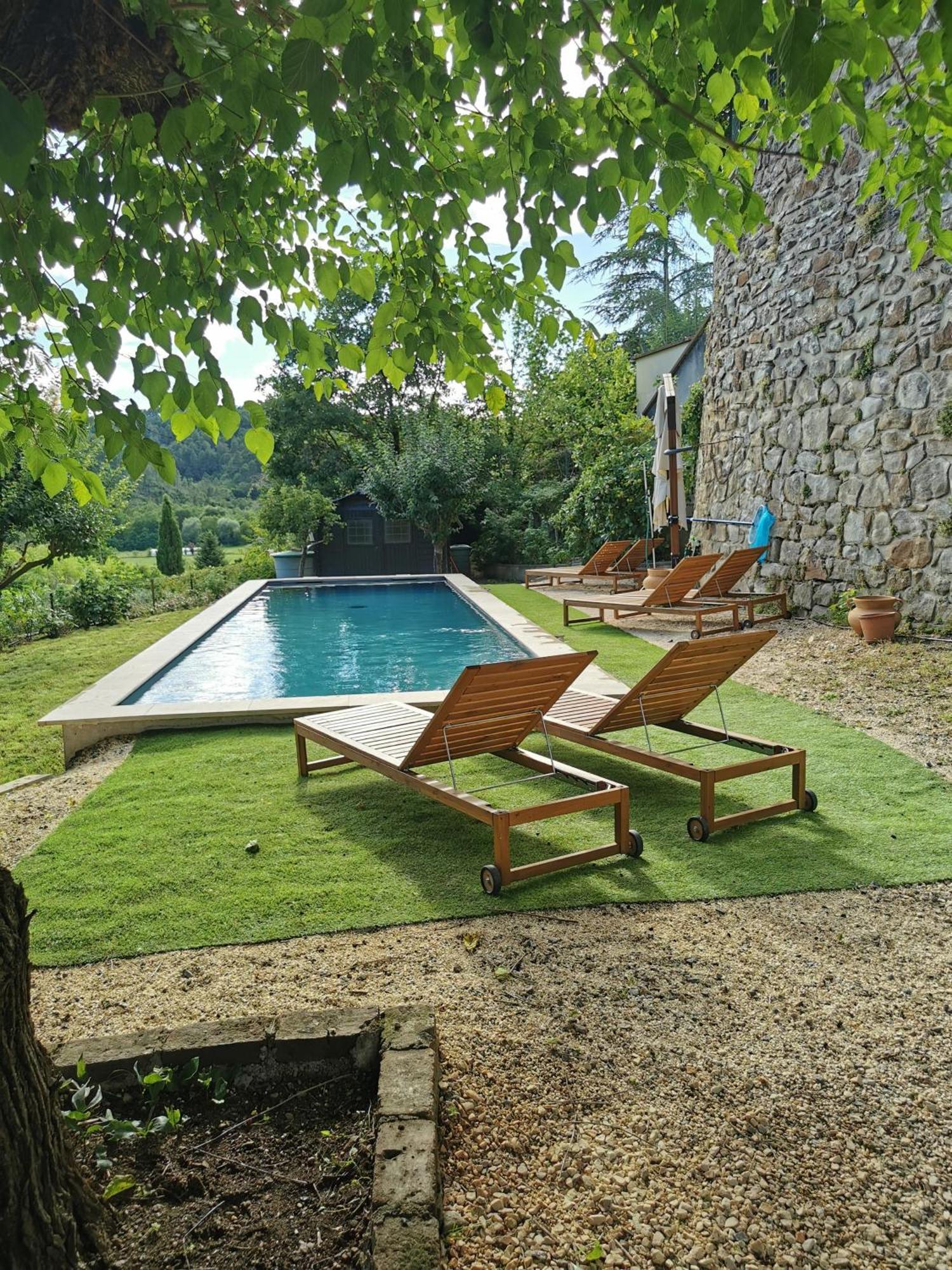 Mes Maisons Gardoises, Two Gites Sleeping 13 With Two Private Pools, Kids Room, Laundry, Disco, Free Wifi, Linen And Dog'S Are Welcome Gagnieres ภายนอก รูปภาพ